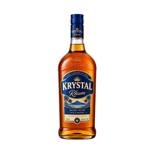 Krystal Rhum — app catalog bottle illustration