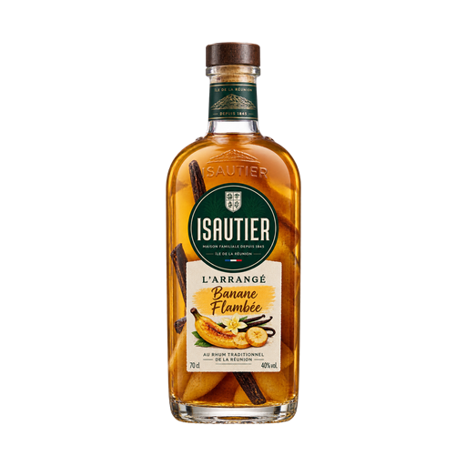 L'arrangé Banane Flambée Isautier — app catalog bottle illustration