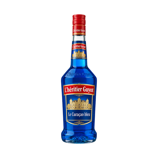 L'héritier Guyot Le Curaçao bleu — app catalog bottle illustration