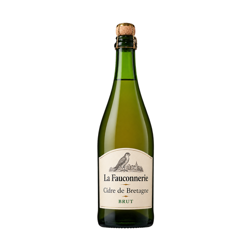 La Fauconnerie Cidre de Bretagne - Brut — app catalog bottle illustration