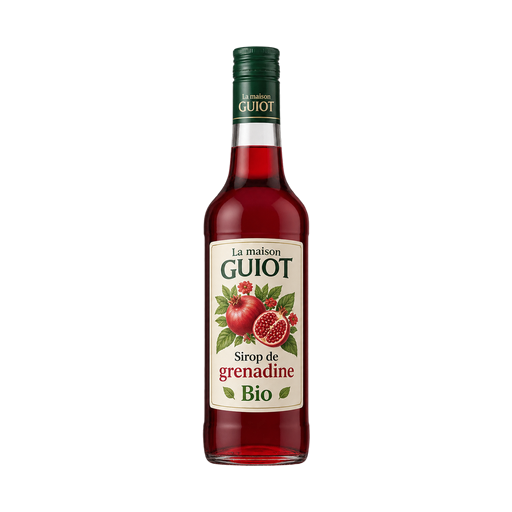 La maison GUIOT Sirop de grenadine Bio — app catalog bottle illustration