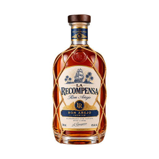 La Recompensa Ron Añejo — app catalog bottle illustration