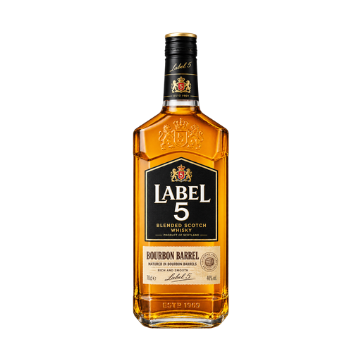Label 5 Bourbon Barrel — app catalog bottle illustration