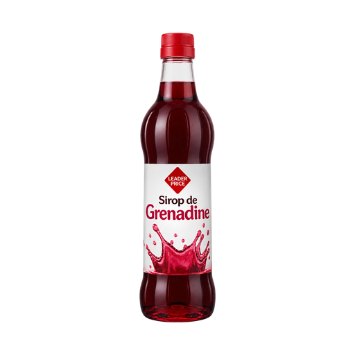 Leader Price Sirop de Grenadine — app catalog bottle illustration