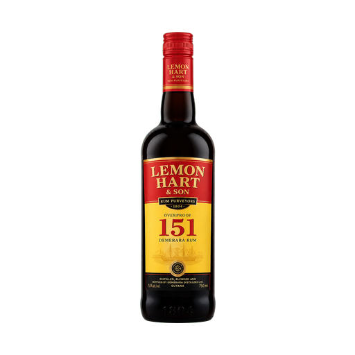 Lemon Hart 151 Demerara Rum — app catalog bottle illustration