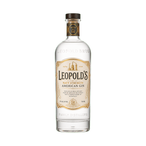 Leopold's Navy Strength American Gin — app catalog bottle illustration