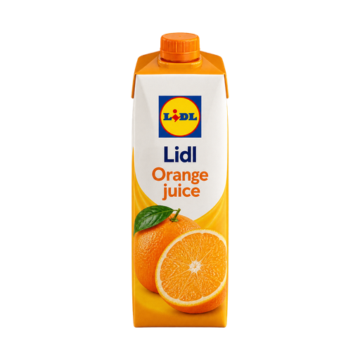 Lidl Orange juice — app catalog bottle illustration