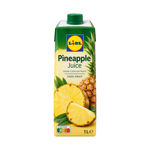 Lidl Pineapple juice — app catalog bottle illustration