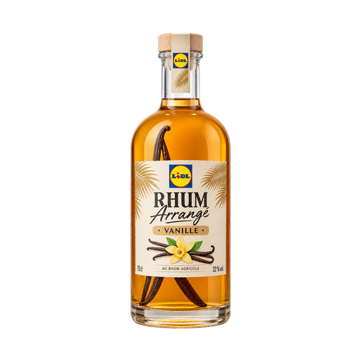 Lidl Rhum arrangé — app catalog bottle illustration