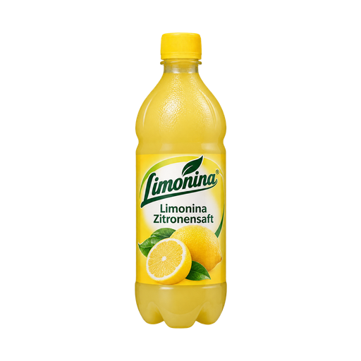 Limonina Zitronensaft — app catalog bottle illustration