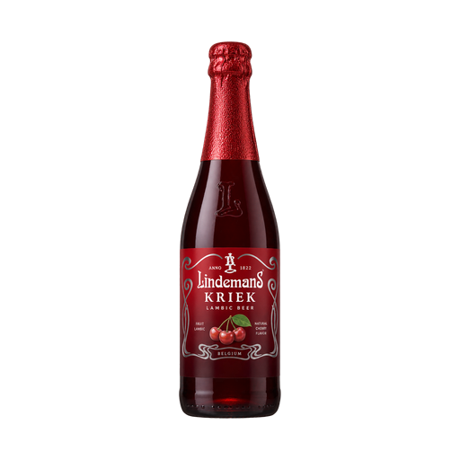 Lindemans Lambic Beer Kriek — app catalog bottle illustration