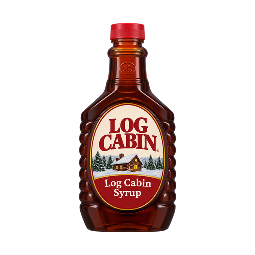 Log Cabin Syrup — app catalog bottle illustration