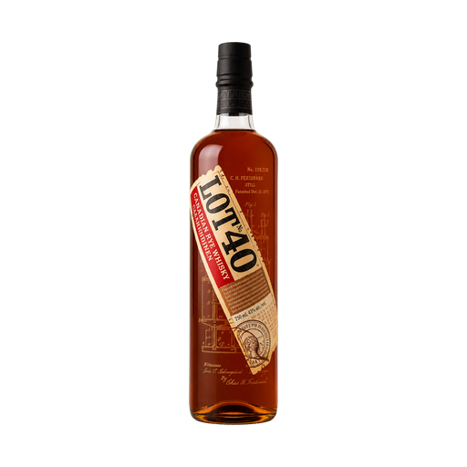 Lot No. 40 Canadian Rye Whisky — app catalog bottle illustration