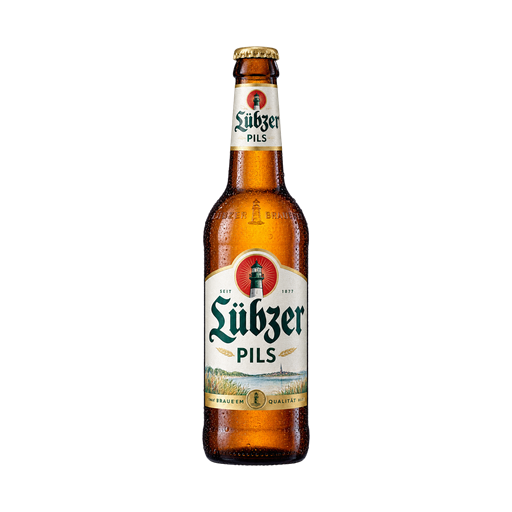 Lübzer Pils — app catalog bottle illustration