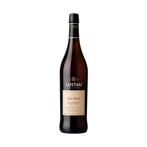 Lustau Los Arcos Amontillado Sherry — app catalog bottle illustration