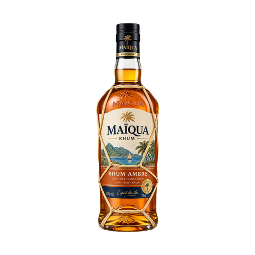 Maiqua Rhum Ambré - - 40 % — app catalog bottle illustration