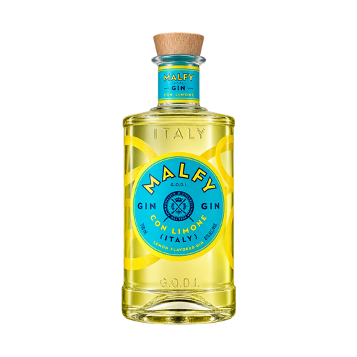 Malfy Gin con Limone — app catalog bottle illustration
