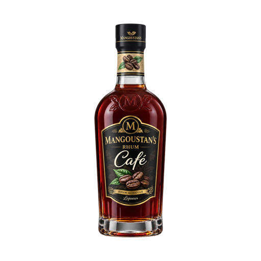Mangoustan's Rhum Café — app catalog bottle illustration