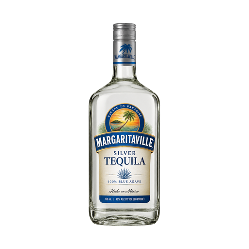 Margaritaville Silver Tequila — app catalog bottle illustration