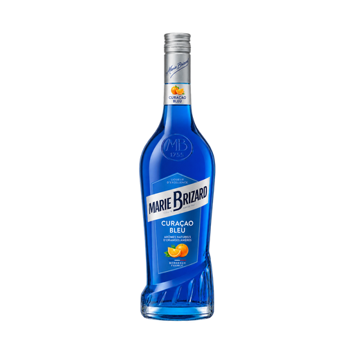 Marie Brizard Liqueur Curaçao bleu — app catalog bottle illustration
