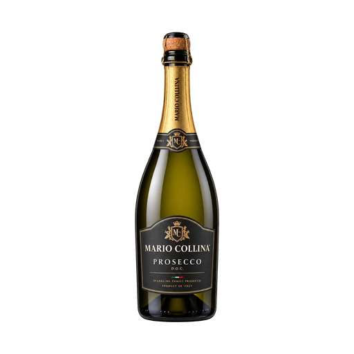 Mario Collina Prosecco — app catalog bottle illustration