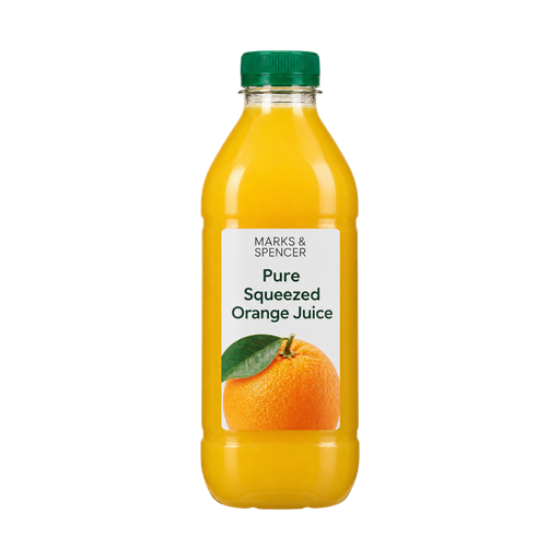 Marks & Spencer Pure Squeezed Orange Juice — app catalog bottle illustration