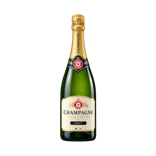 Marque Repère Champagne brut — app catalog bottle illustration