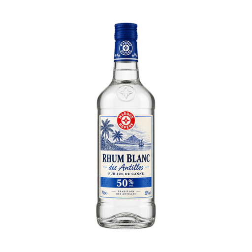 Marque Repère Rhum blanc des Antilles 50% — app catalog bottle illustration