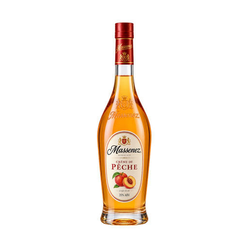 Massenez Crème de Pêche — app catalog bottle illustration