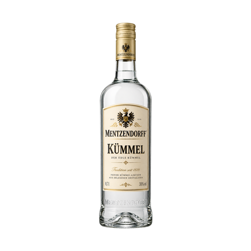Mentzendorff Kümmel — app catalog bottle illustration