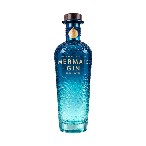 Mermaid Gin — app catalog bottle illustration