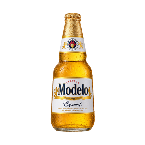 Modelo Especial Lager Beer — app catalog bottle illustration
