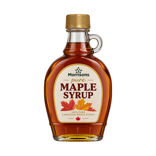 Morrisons pure Maple Syrup — app catalog bottle illustration