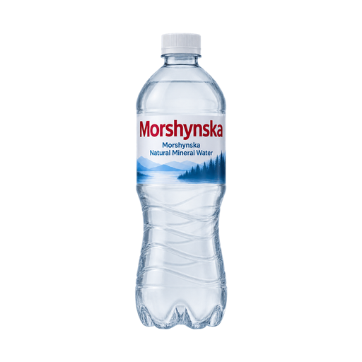 Morshynska Natural Mineral Water — app catalog bottle illustration