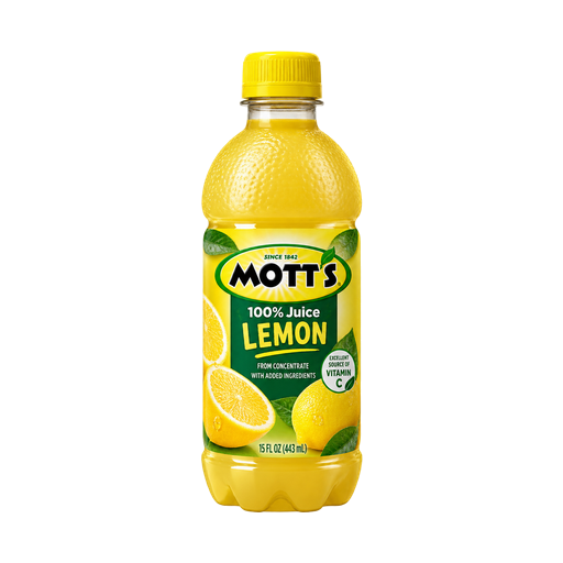 Mott's Lemon juice — app catalog bottle illustration