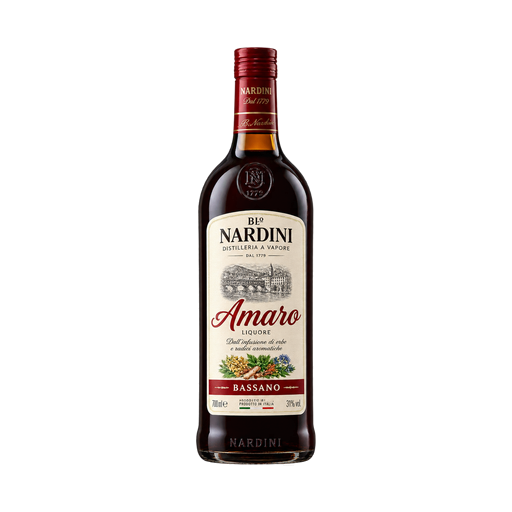 Nardini Amaro — app catalog bottle illustration