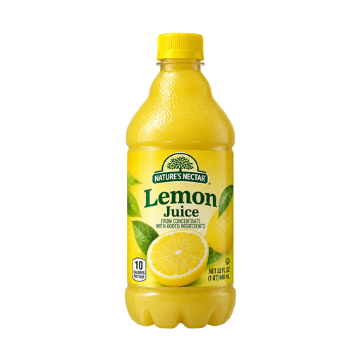 Nature's Nectar Lemon Juice — app catalog bottle illustration