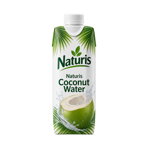 Naturis Coconut Water — app catalog bottle illustration