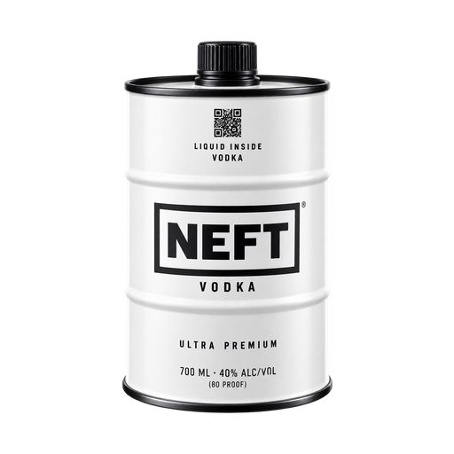 NEFT Vodka White Barrel — app catalog bottle illustration
