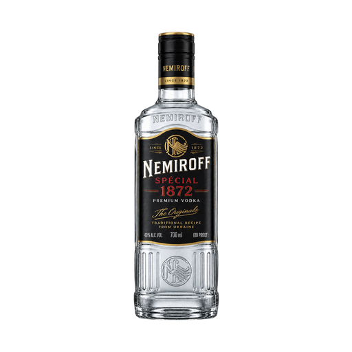 Nemiroff spécial vodka 1872 — app catalog bottle illustration