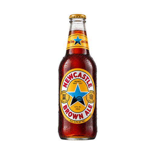 Newcastle Brown Ale — app catalog bottle illustration