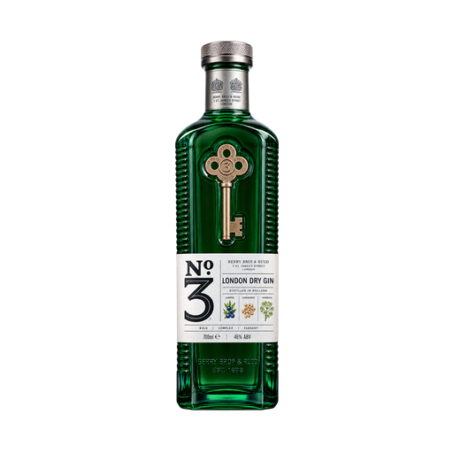 No.3 London Dry Gin — app catalog bottle illustration