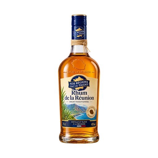 Nos Régions ont du Talent Rhum de la Réunion — app catalog bottle illustration