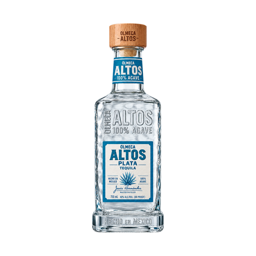 Olmeca Altos Plata — app catalog bottle illustration