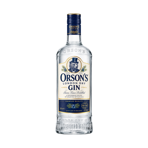 Orson's London Dry Gin — app catalog bottle illustration