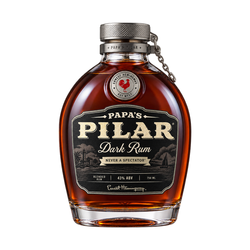 Papa's Pilar Dark Rum — app catalog bottle illustration