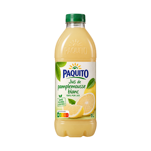 Paquito Jus de pamplemousse blanc — app catalog bottle illustration