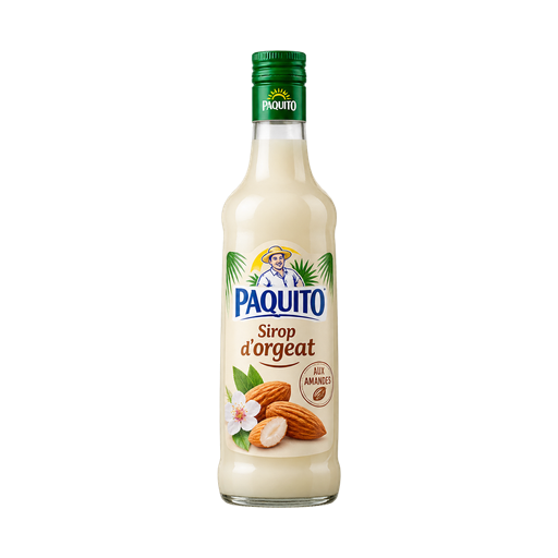 Paquito Sirop d'orgeat — app catalog bottle illustration