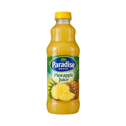 Paradise Brand Pineapple Juice — app catalog bottle illustration
