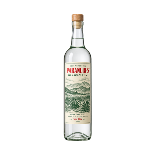 Paranubes Oaxacan Rum — app catalog bottle illustration